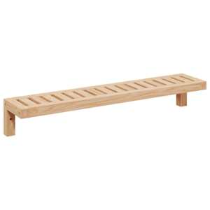 Závěsný regál na zeď Nástěnný Přírodní 62 x 10 x 12,5 cm - obrázek 2