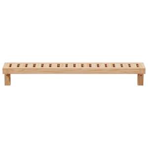 Závěsný regál na zeď Nástěnný Přírodní 62 x 10 x 12,5 cm - obrázek 5