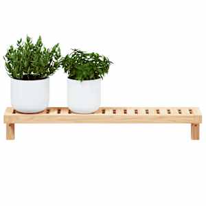 Závěsný regál na zeď Nástěnný Přírodní 62 x 10 x 12,5 cm - obrázek 3