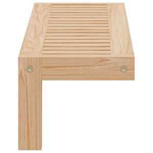 Závěsný regál na zeď Nástěnný Přírodní 62 x 10 x 12,5 cm - obrázek 6