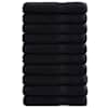 vidaXL K&uuml;lastaja r&auml;tik SOLUND 25 tk Must 80 x 200 cm 550 gsm