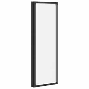 Sprchová zástěna Černý 120 x 2 x 117 cm Hliník a PP - obrázek 6