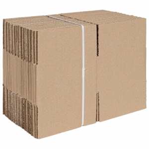 Skládací box s úložištěm 50 pcs Přírodní 15 x 15 x 8 cm Lepenka - obrázek 3