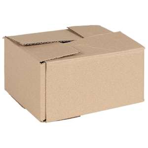 Skládací box 50 pcs Přírodní 20 x 15 x 10 cm Lepenka - obrázek 1