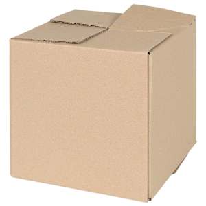 Skládací box 50 pcs Přírodní 20 x 20 x 20 cm Lepenka - obrázek 1