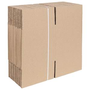 Skládací box 50 pcs Přírodní 20 x 20 x 20 cm Lepenka - obrázek 3