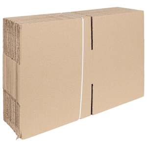 Skládací box 50 pcs Přírodní 30 x 30 x 15 cm Lepenka - obrázek 3