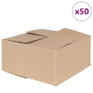 Skládací box 50 pcs Přírodní 30 x 30 x 15 cm Lepenka - obrázek 2