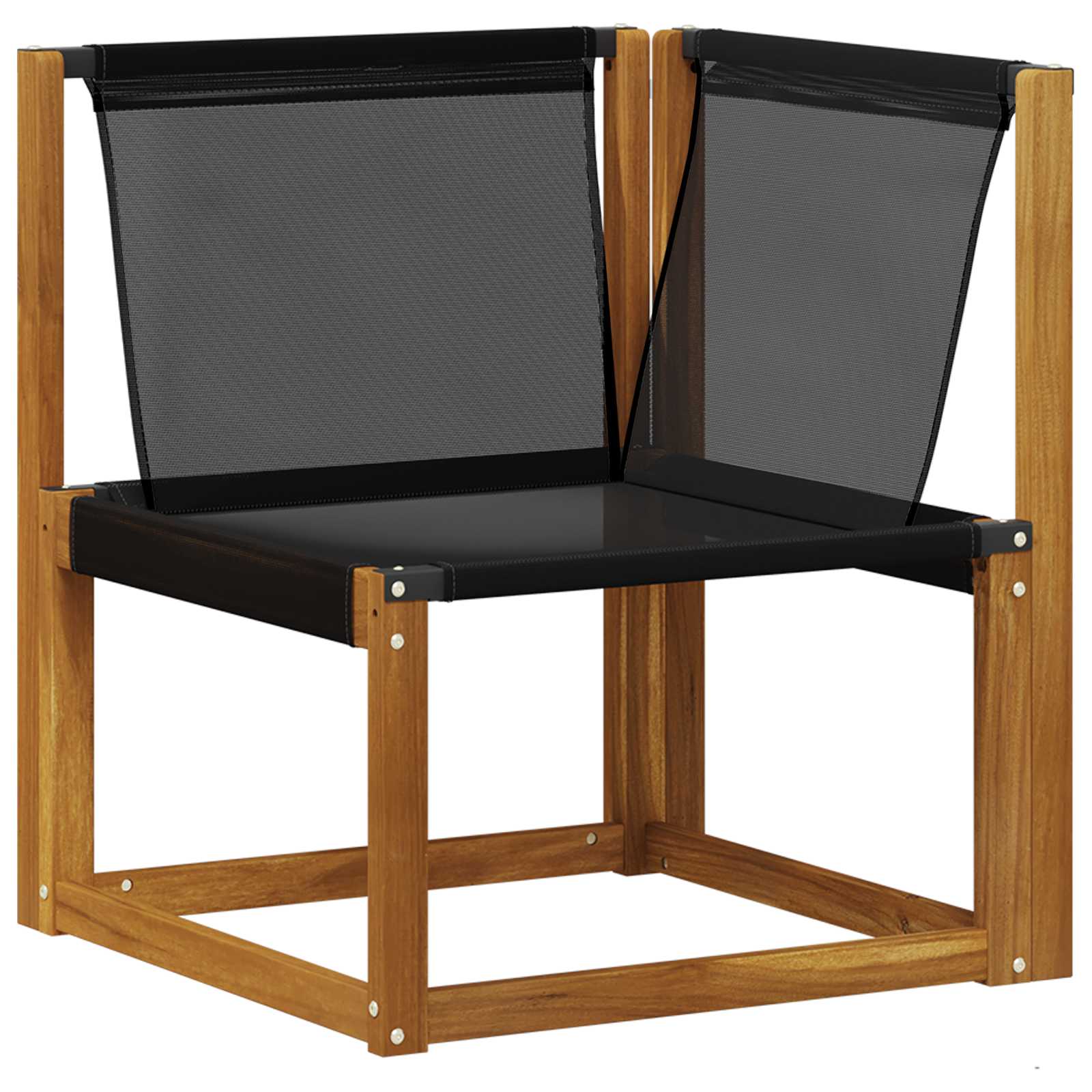 Zunanja garnitura za sedenje z blazino 10 pcs Naravna in bež - slika 4