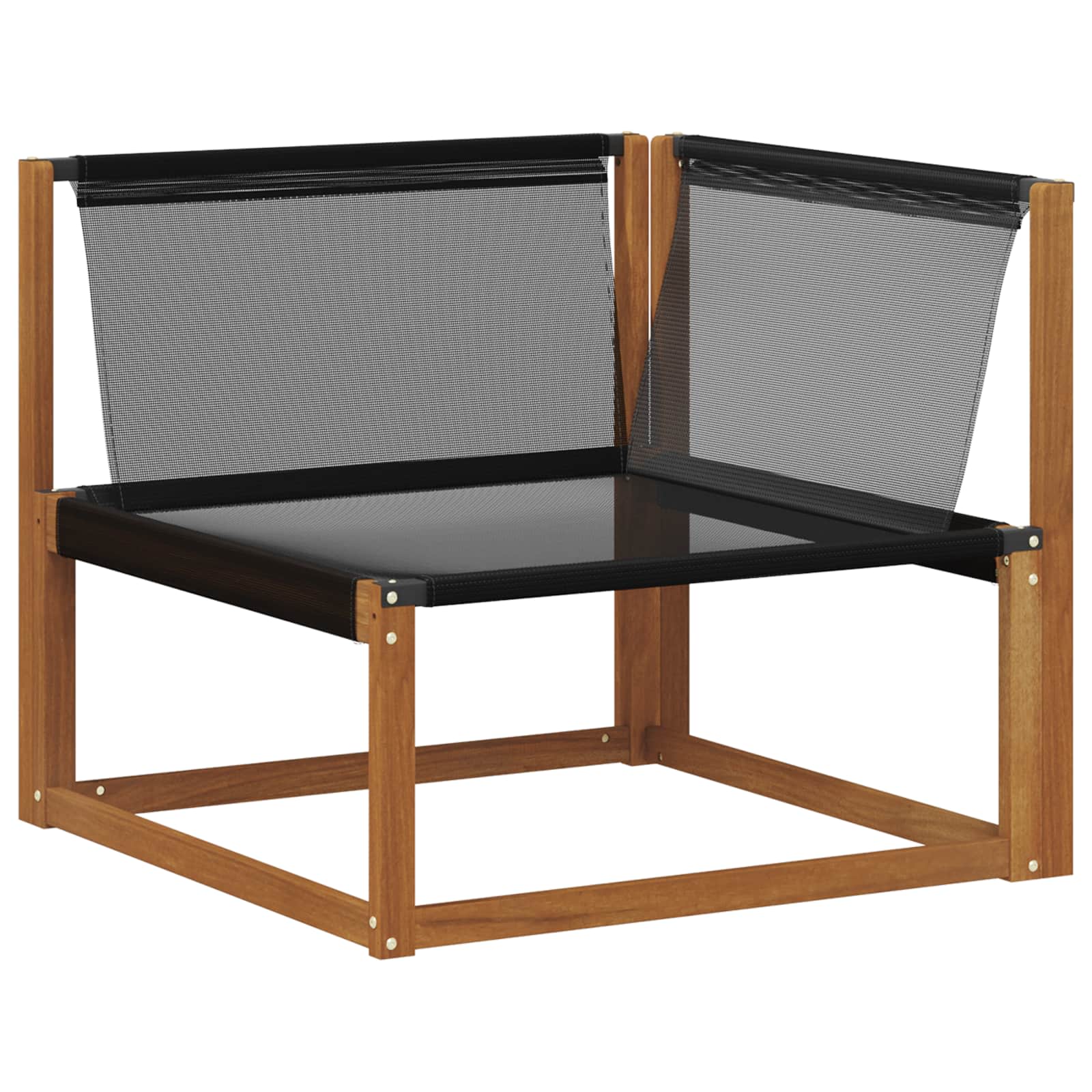 Zunanja garnitura za sedenje z blazino 8 pcs Naravna in smetana - slika 7