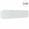 vidaXL Murukatted 30 tk 100 x 25 x 0,07 cm Tsingitud teras H&otilde;bedane