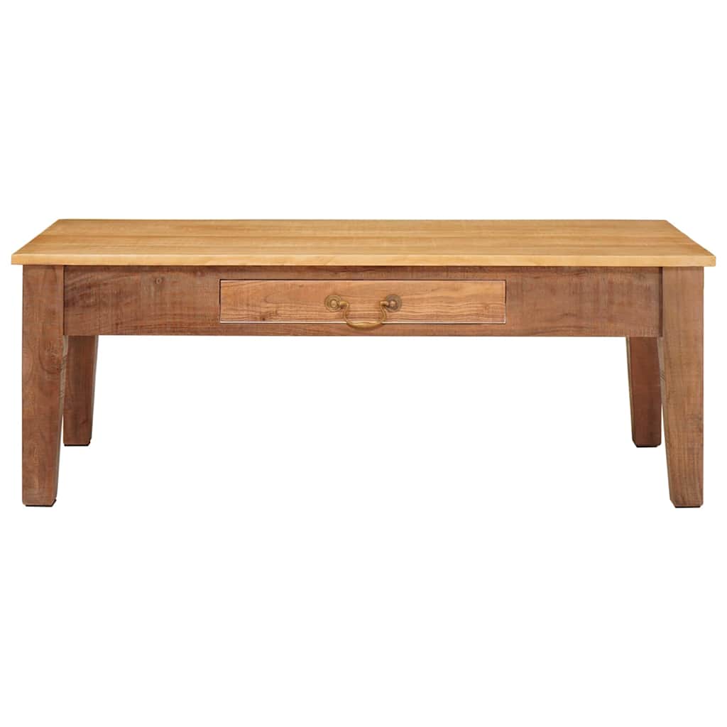 Salontafel met lade Bruin 110 x 55 x 40 cm Massief Mango Hout | luizaXL | Dé meubelwinkel voor elk interieur Salontafel met lade Bruin 110 x 55 x 40 cm Massief Mango Hout - Afbeelding 5