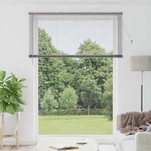 Žaluziové rolety Stříbrná 220 x 155 cm Hliník - obrázek 1