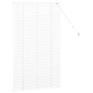 Žaluziové rolety Bílá 130 x 70 cm Hliník - obrázek 6