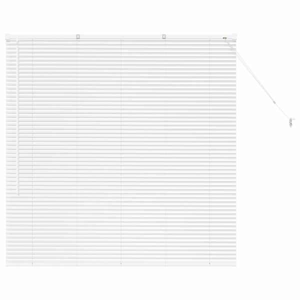 vidaXL Venetsi Rulood Valge 130 x 135 cm Alumiinium