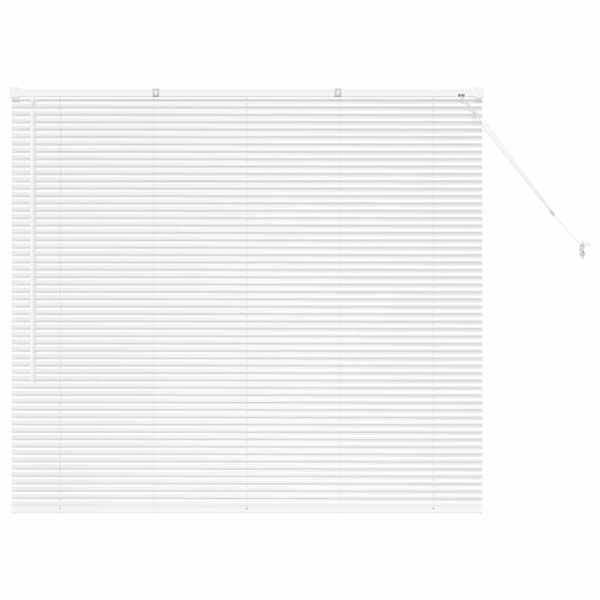 vidaXL Venetsi Rulood Valge 130 x 140 cm Alumiinium