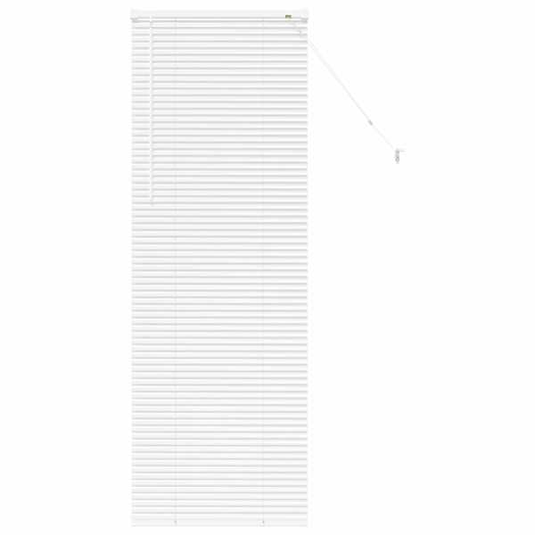vidaXL Venetsi Rulood Valge 175 x 60 cm Alumiinium