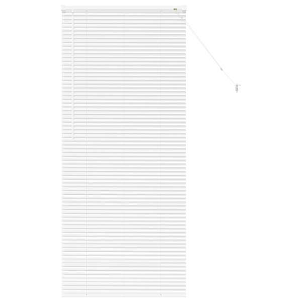 vidaXL Venetsi Rulood Valge 175 x 70 cm Alumiinium