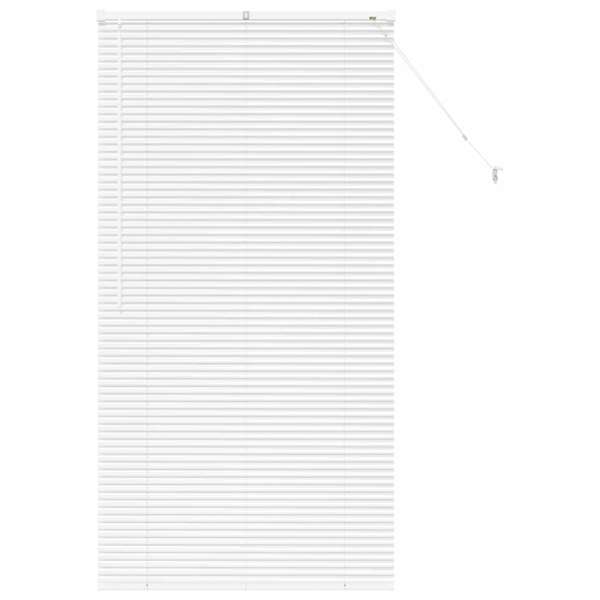 vidaXL Venetsi Rulood Valge 175 x 95 cm Alumiinium