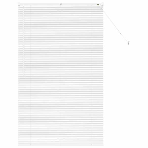 vidaXL Venetsi Rulood Valge 175 x 100 cm Alumiinium