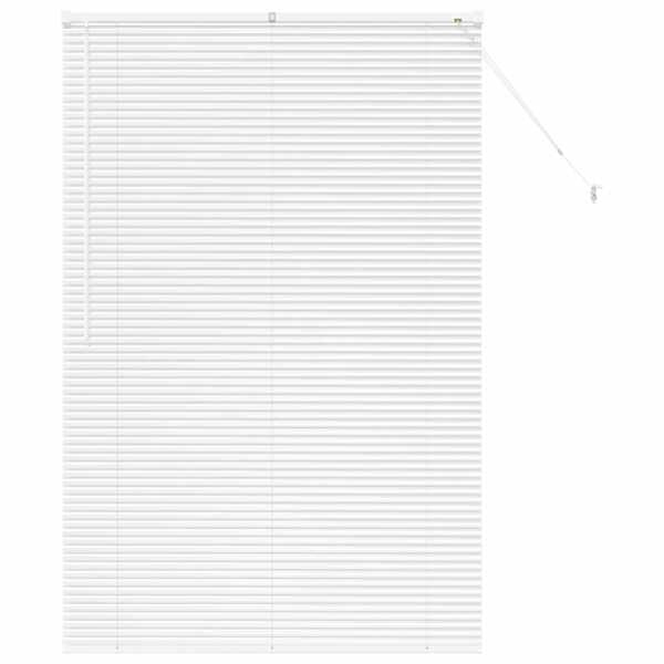 vidaXL Venetsi Rulood Valge 175 x 120 cm Alumiinium