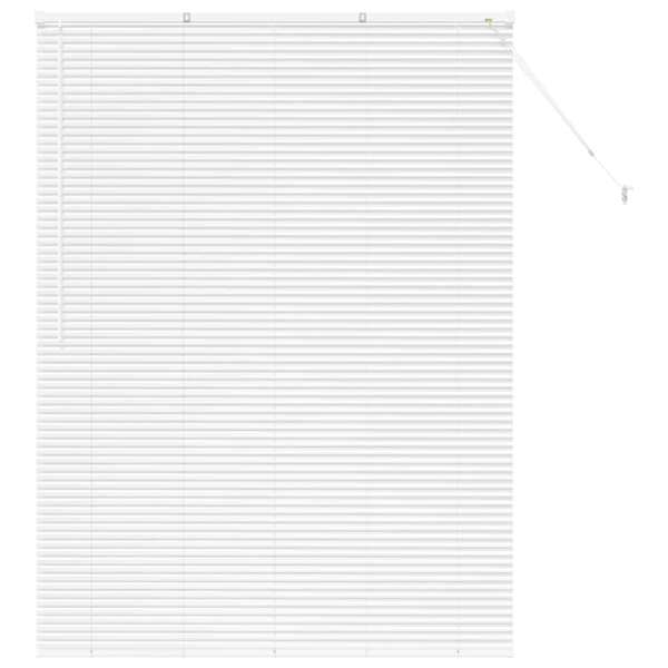 vidaXL Venetsi Rulood Valge 175 x 125 cm Alumiinium