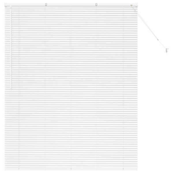 vidaXL Venetsi Rulood Valge 175 x 145 cm Alumiinium