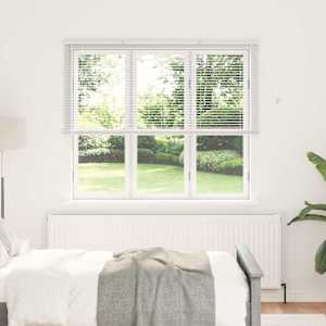 Venecijanske žaluzije Bela 175 x 155 cm Aluminij