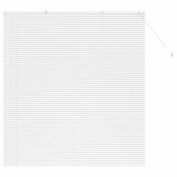 vidaXL Venetsi Rulood Valge 175 x 160 cm Alumiinium