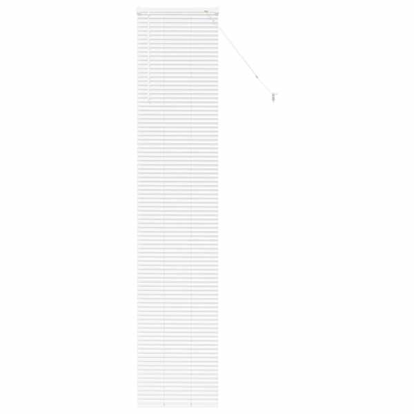 vidaXL Venetsi Rulood Valge 220 x 50 cm Alumiinium