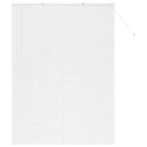 Žaluziové rolety Bílá 220 x 160 cm Hliník - obrázek 2