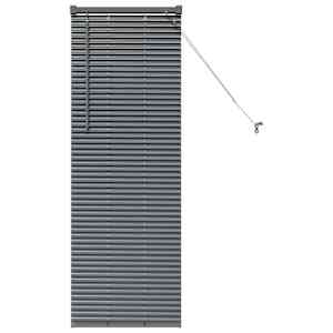 vidaXL Venetsi Rulood Tumehall 130 x 40 cm Alumiinium