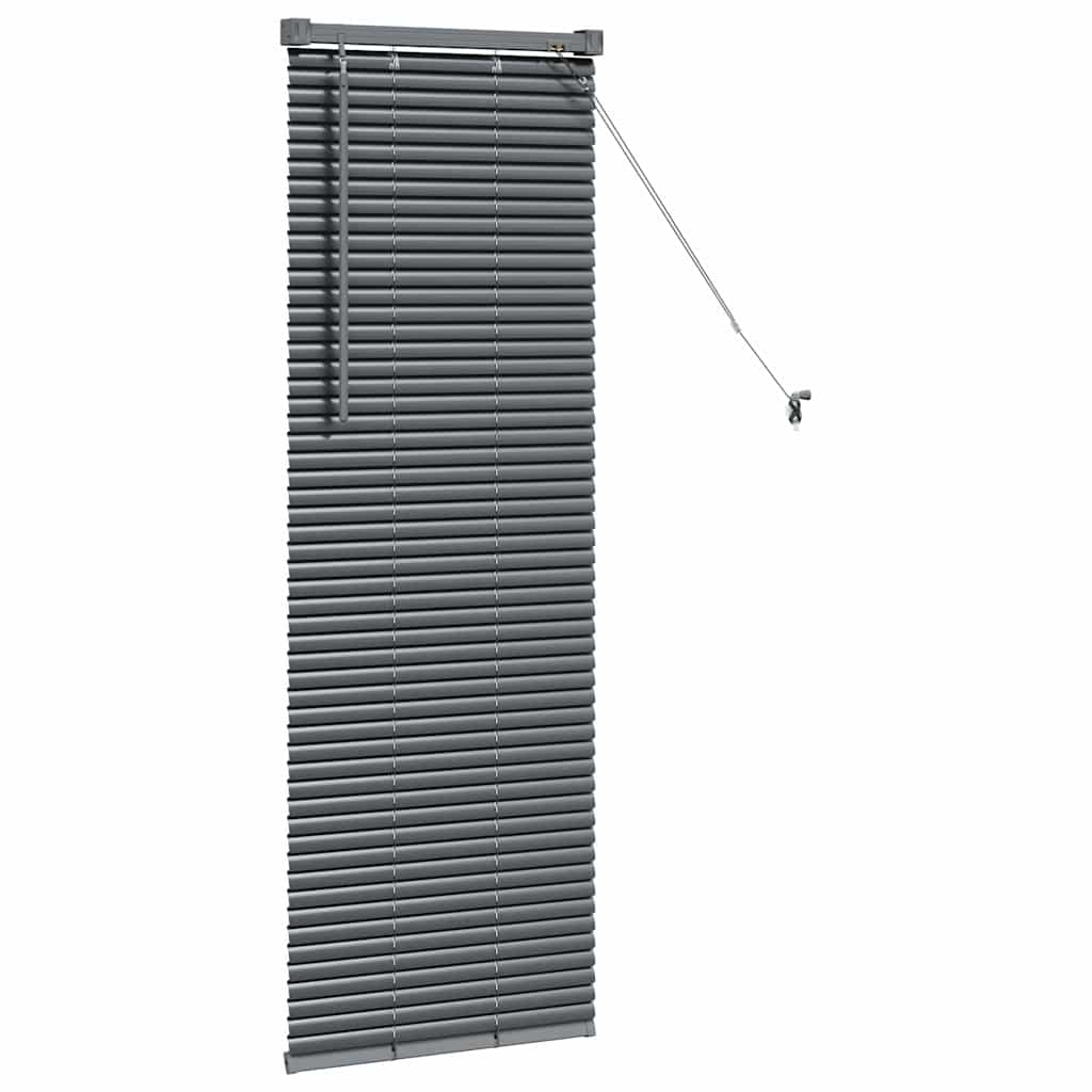 Ablak Roló függönyökkel Egyéb Sötétszürke 80 x 130 cm Alumínium 
