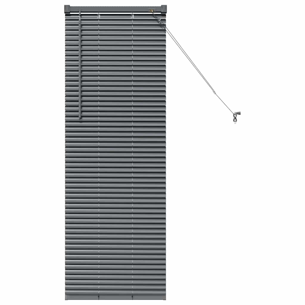 Ablak Roló függönyökkel Egyéb Sötétszürke 80 x 130 cm Alumínium 