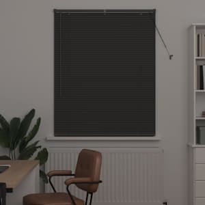 Žaluziové rolety Tmavě šedá 130 x 100 cm Hliník - obrázek 3