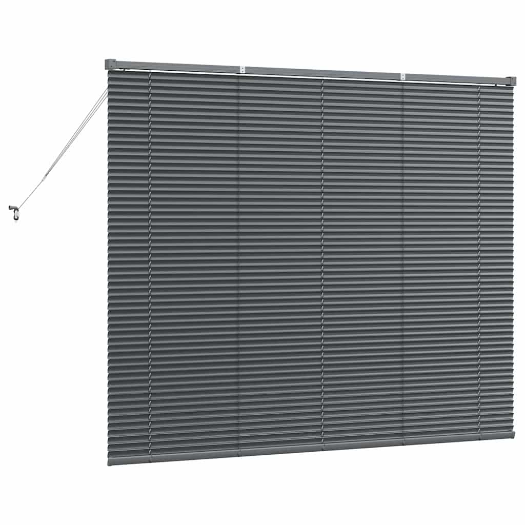 Ablak Roló függönyökkel Egyéb Sötétszürke 80 x 130 cm Alumínium 