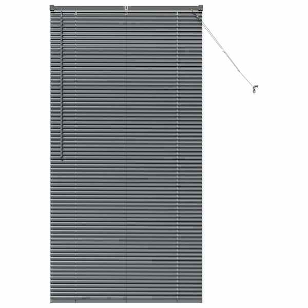vidaXL Venetsi Rulood Tumehall 175 x 90 cm Alumiinium