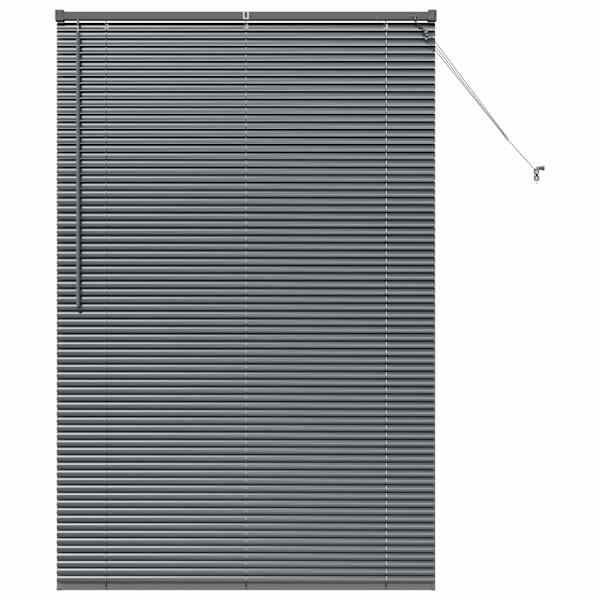 vidaXL Venetsi Rulood Tumehall 175 x 110 cm Alumiinium