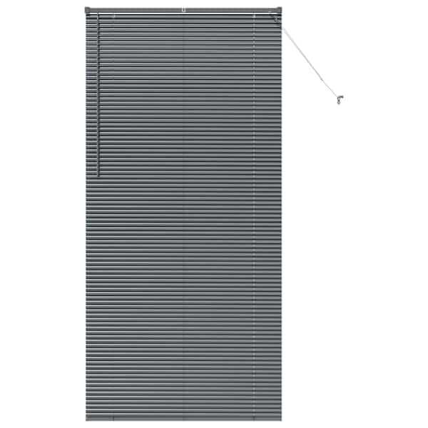 vidaXL Venetsi Rulood Tumehall 220 x 100 cm Alumiinium