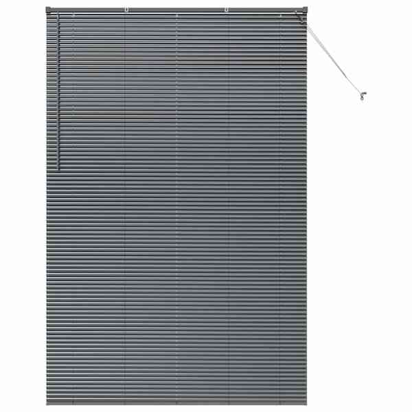 vidaXL Venetsi Rulood Tumehall 220 x 145 cm Alumiinium