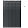 vidaXL Venetsi Rulood Must 220 x 140 cm Alumiinium