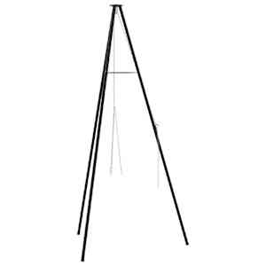 vidaXL L&otilde;kke tripod Must 92 x 92 x 151,5 cm Teras