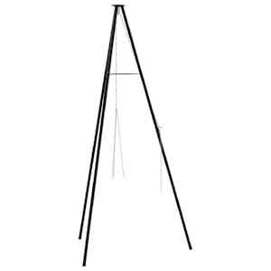 Stativ na táborák Černá 92 x 92 x 171,5 cm Ocel - obrázek 2