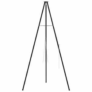 Stativ na táborák Černá 92 x 92 x 171,5 cm Ocel - obrázek 4