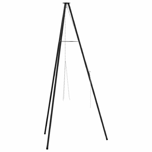 vidaXL L&otilde;kke tripod Must 92 x 92 x 191,5 cm Teras