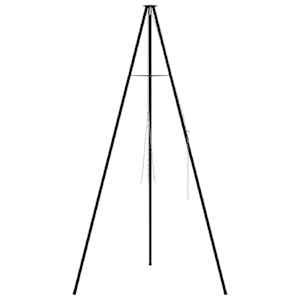 Stativ na táborák Černá 92 x 92 x 191,5 cm Ocel - obrázek 4