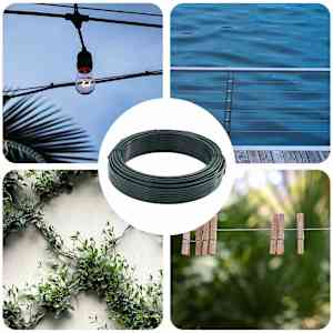 Odtisna žica Zelena 25 m PVC