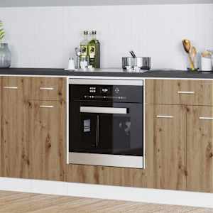 Viseča omarica Umetni hrast 60 x 46 x 81,5 cm Konstruiran les