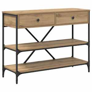 vidaXL Konsoollaud Pruun 100 x 34,5 x 75 cm puit