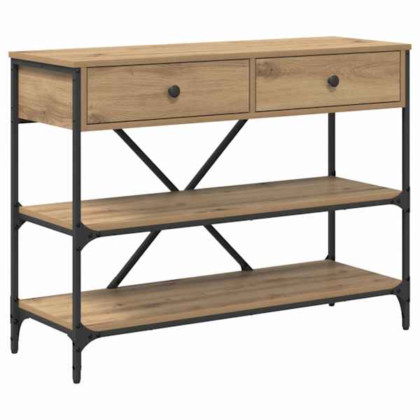 vidaXL Konsoollaud Pruun 100 x 34,5 x 75 cm puit